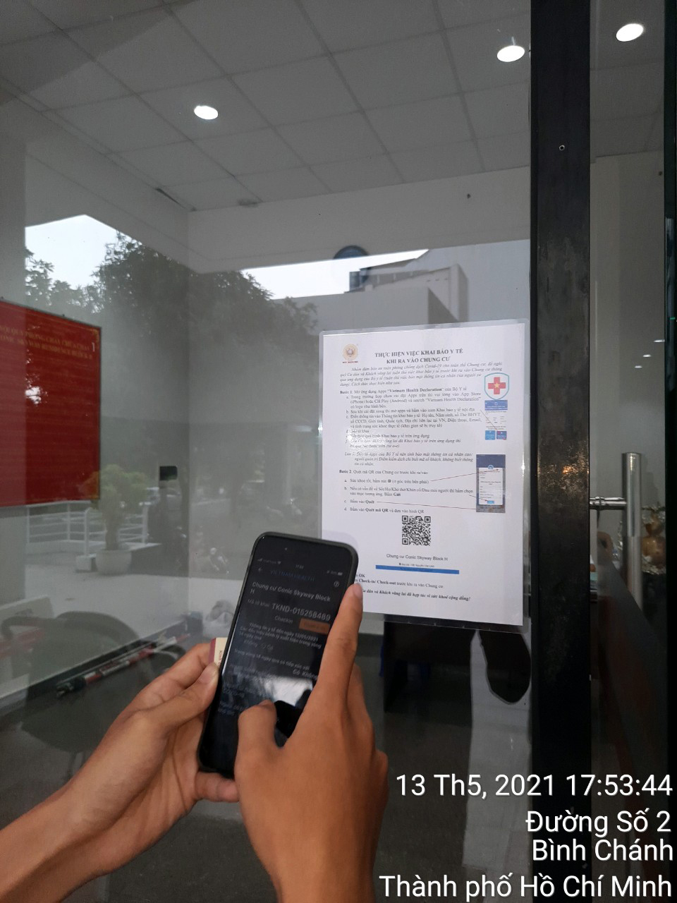 check in tai my house phong chong dich covid 19