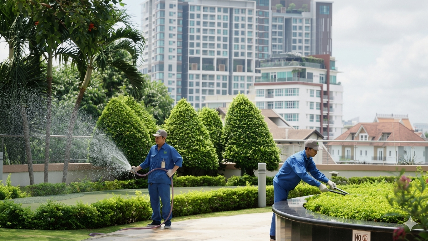 Dịch vụ chăm sóc cây xanh