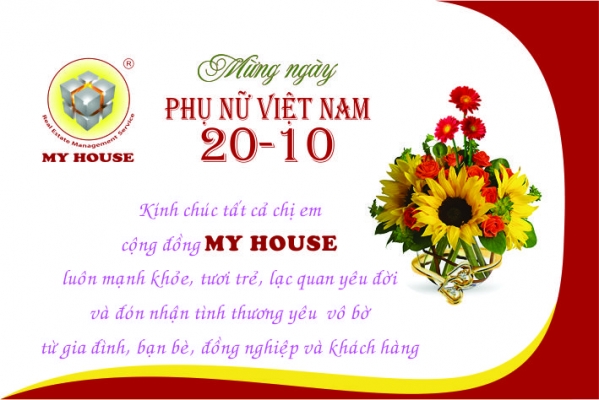 MY HOUSE tổ chức kỷ niệm ngày thành lập Hội Liên hiệp Phụ nữ Việt Nam 20-10
