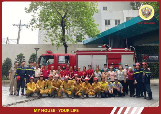 MY HOUSE – TOÀN CẢNH BUỔI DIỄN TẬP PCCC TẠI CHUNG CƯ THE EVERRICH INFINITY 2024