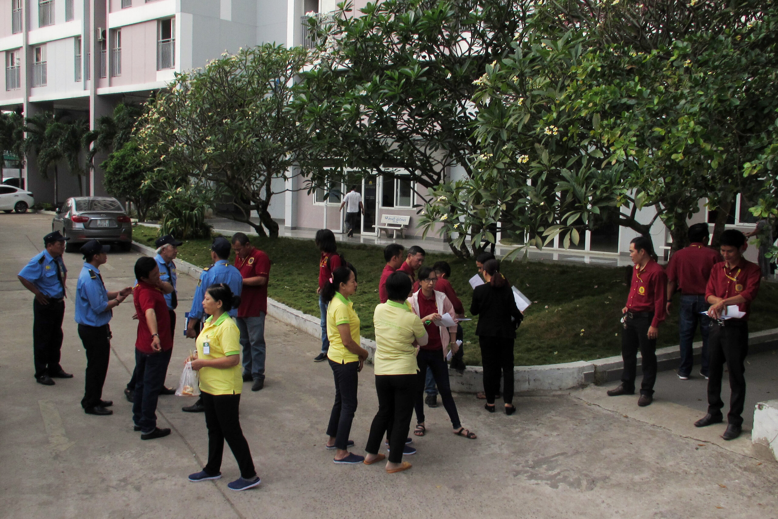 DIỄN TẬP PCCC NỘI BỘ TẠI TÒA NHÀ LỮ GIA PLAZA