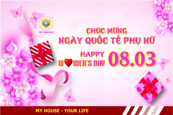 MY HOUSE chăm sóc phụ nữ tại cộng đồng MY HOUSE trong ngày Quốc tế Phụ nữ 8/3.