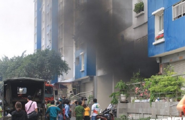 KẾT QUẢ GIÁM ĐỊNH NGUYÊN NHÂN CHÁY CHUNG CƯ CARINA