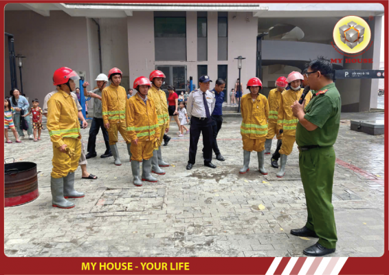 THỰC TẬP PCCC & CNCH TẠI CHUNG CƯ CITIHOME: AN TOÀN LÀ NỀN TẢNG CHO CUỘC SỐNG BÌNH YÊN