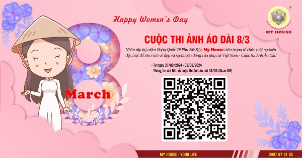 Cuộc Thi Ảnh Áo Dài – Kỷ Niệm Ngày Quốc Tế Phụ Nữ 8/3