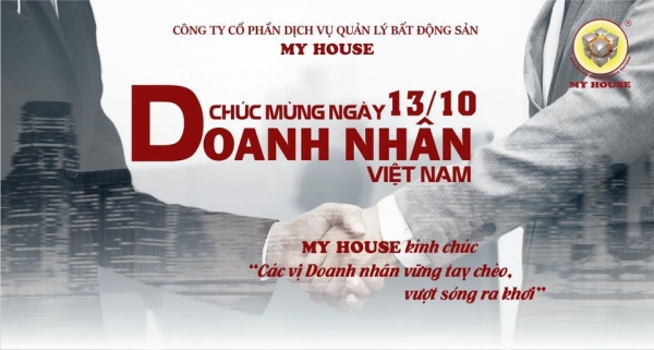 MY HOUSE Chào Mừng 20 Năm Ngày Doanh Nhân Việt Nam (13/10/2004 – 13/10/2024)