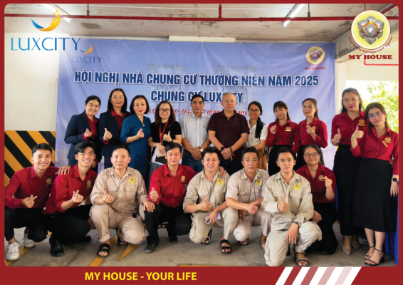 MY HOUSE – HỘI NGHỊ THƯỜNG NIÊN CHUNG CƯ LUXCITY NĂM 2025