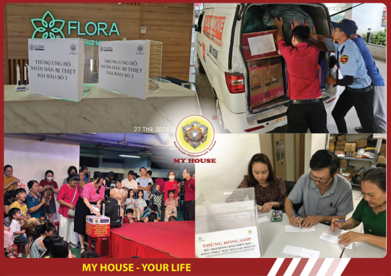 MY HOUSE – TỔNG KẾT CHIẾN DỊCH QUYÊN GÓP VÌ MIỀN BẮC THÂN YÊU!