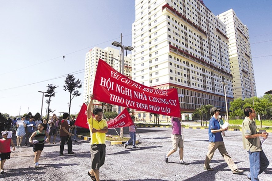 Sài Gòn:  Cả trăm chung cư rơi vào trạng thái tranh chấp