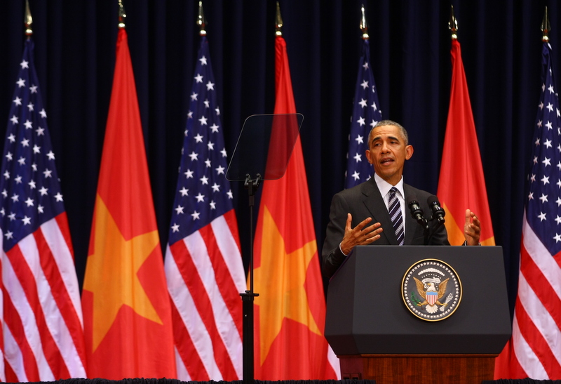 Bài phát biểu tuyệt vời của Tổng thống Mỹ Obama trước sinh viên, trí thức Việt Nam.
