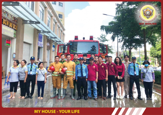 MY HOUSE – THỰC TẬP PHƯƠNG ÁN PCCC & CNCH NĂM 2024 TẠI NHÀ CHUNG CƯ CENTUM WEALTH