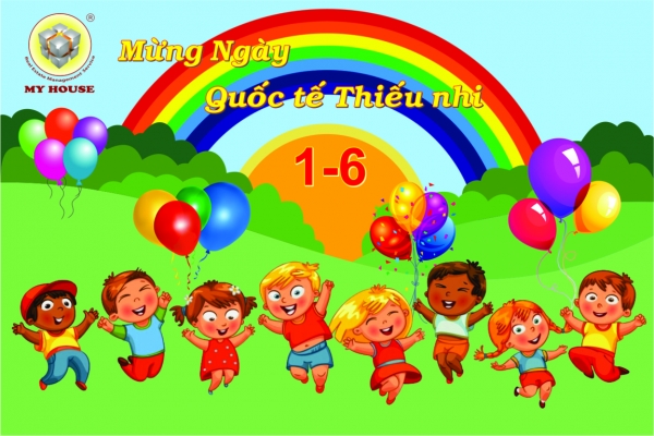 MY HOUSE đồng loạt tổ chức ngày Quốc tế Thiếu nhi 1-6 cho các bé tại các chung cư