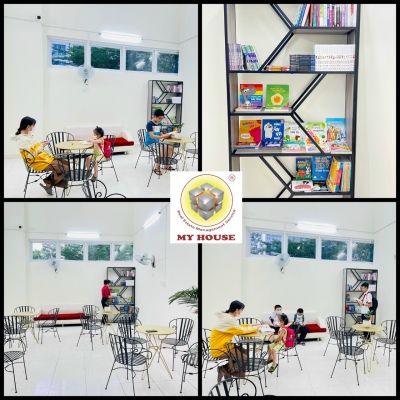MY HOUSE “GIEO DUYÊN” TỦ SÁCH HẠNH PHÚC- KHUYẾN KHÍCH VĂN HÓA ĐỌC TẠI CÁC CHUNG CƯ